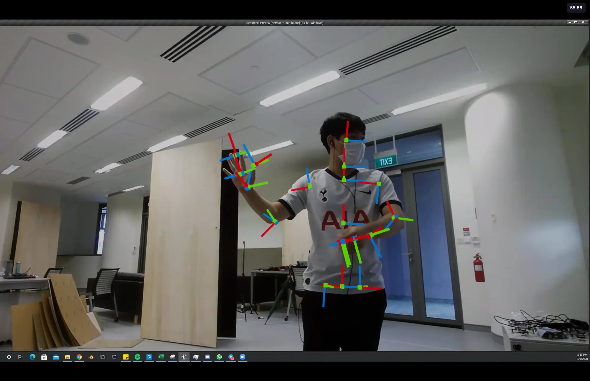 Kinect Motion Capture Visualization